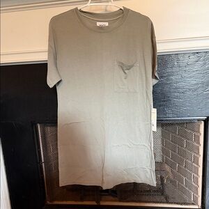 NWT Mate The Label Tencel Tee Dress Size XS